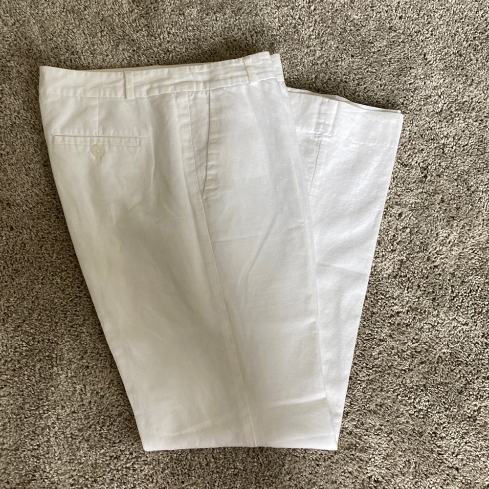 Linen business casual pant